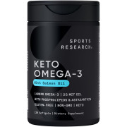 Sports Research Keto Omega with Wild Sockeye Salmon Oil - B07NXYCNQN Sports Research Keto Omega with Wild Sockeye Salmon Oil - B07NXYCNQN