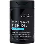 Sports Research Omega-3 Fish Oil Triple Strength Triglyceride Form - B01BTBZWBU