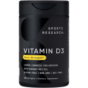 Sports Research Vitamin D3 With Organic Coconut Oil - B00JGCBGZQ