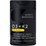 Sports Research Vitamin K2 + D3 - B07255MPRN