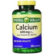 Spring Valley Calcium 600 mg with Vitamin D3 - B001RBL0VO