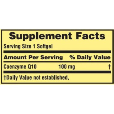 Spring Valley CoQ10 - B001LD8FRU