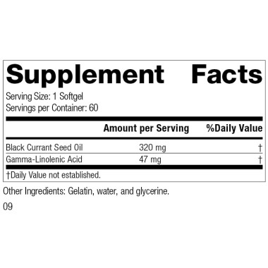 Standard Process Black Currant Seed Oil - B002D2Z3JQ