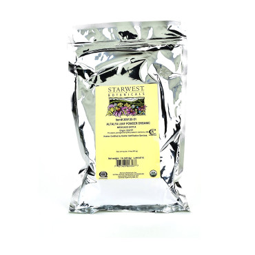 Starwest Botanicals Alfalfa Leaf Powder - B0016AXBCC