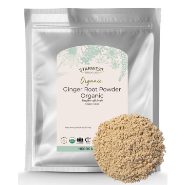 Starwest Botanicals Ginger Root Powder - B0016AXCAS