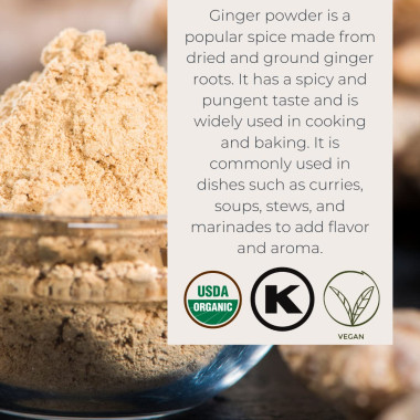 Starwest Botanicals Ginger Root Powder - B0016AXCAS