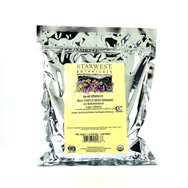 Starwest Botanicals Milk Thistle Seed Whole Organic - B001A1TV5I