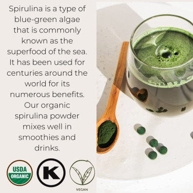 Starwest Botanicals Spirulina Powder - B003AYEHMK