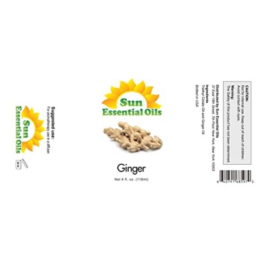 Sun Essential Oils Ginger Oil - B00R8GX5T2