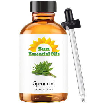 Sun Essential Oils Spearmint Essential Oil - B00R8GX6WS