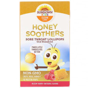 Sundown Kids Honey Soother Sore Throat & Cough Lozenges - B07T2LFF9X