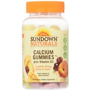 Sundown Naturals Calcium Gummies Plus Vitamin D3 - B00DQBWU44