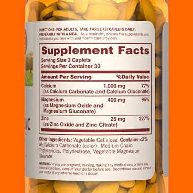 Sundown Naturals Calcium Magnesium and Zinc - B00112I6UW