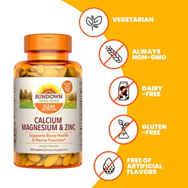 Sundown Naturals Calcium Magnesium and Zinc - B00112I6UW