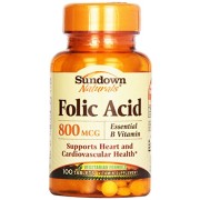 Sundown Naturals Folic Acid - B0061GH03M Sundown Naturals Folic Acid - B0061GH03M