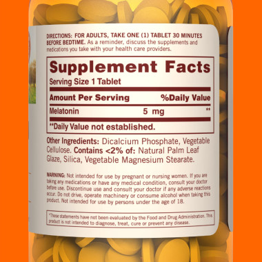 Sundown Naturals Melatonin Quality Sleep - B002I3Z38G