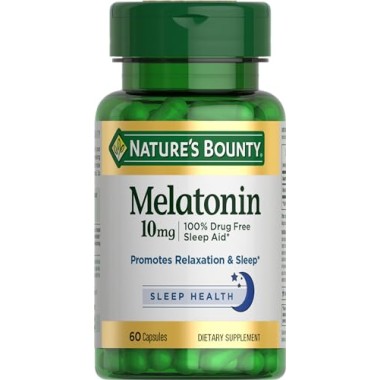 Nature's Bounty Melatonin Promotes Relaxation & Sleep - B003YOY6MW