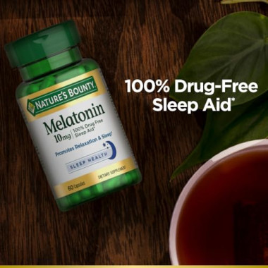 Nature's Bounty Melatonin Promotes Relaxation & Sleep - B003YOY6MW