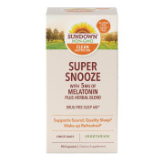 Sundown Naturals Super Snooze Melatonin - B06ZZH52NH