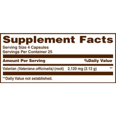 Sundown Naturals Valerian Root - B001GCTTXK