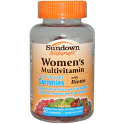 Sundown Naturals Women's Multivitamin Gummies with Biotin - B00TE9RD8A