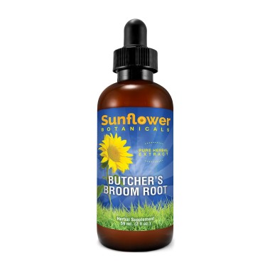 Sunflower Botanicals Butcher's Broom Vegan Non-GMO and All-Natural - B00AROFIKG