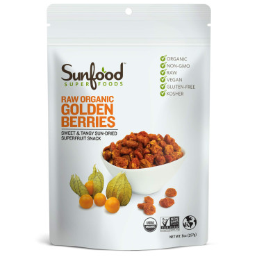 Sunfood Raw Organic Golden Berries - B003XDM2WA