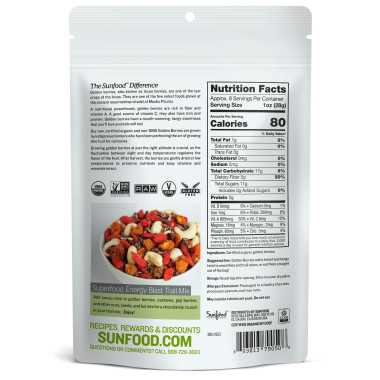 Sunfood Raw Organic Golden Berries - B003XDM2WA