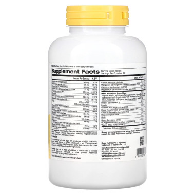 Super Nutrition Men's Blend Antioxidant Rich Multivitamin Iron Free - B00028PHQW