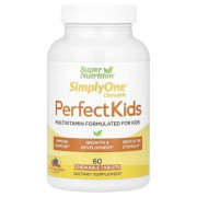 Super Nutrition Perfect Kids Complete Multi-Vitamin Wild-Berry Flavor - 