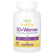 Super Nutrition SimplyOne 50+ Women Triple Power Chewable Multivitamin - B07BP6PN9V