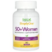 Super Nutrition SimplyOne 50+ Women Triple Power Multivitamins - B0019M0WMY