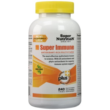 Super Nutrition Super Immune Strengthening Multivitamin - B00028PHZ8