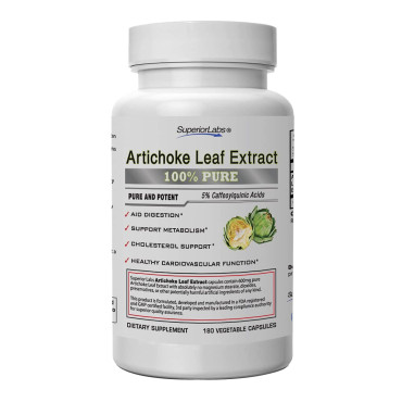 Superior Labs Artichoke 100% Pure Leaf Extract - B00LF8SN8M
