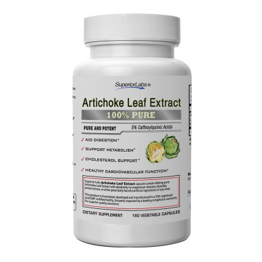 Superior Labs Artichoke 100% Pure Leaf Extract - B00LF8SN8M