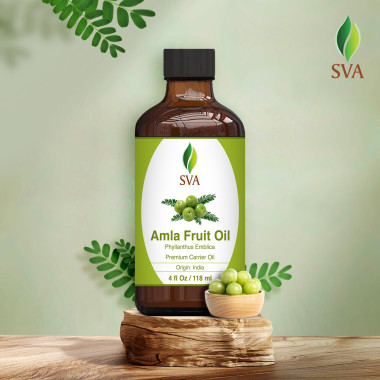 SVA Organics Amla Fruit Oil - B07FSYZM6H