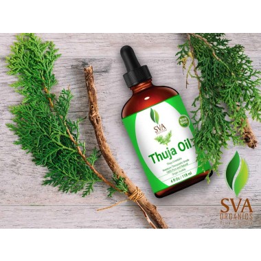 SVA Organics Thuja Oil 100% Pure & Natural - B07M648LY3