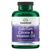 Swanson Calcium Citrate & Vitamin D - B00068UAKG