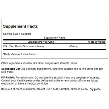 Swanson Full Spectrum Wild Yam - B00392KUNI