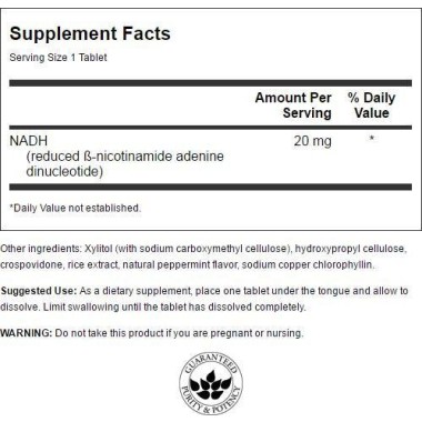 Swanson Maximum Strength NADH - B001TEMG3U