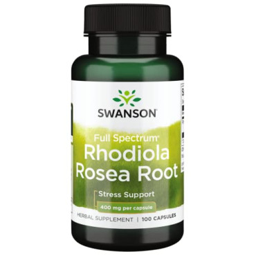 Swanson Rhodiola Rosea Root Stress Support - B00068TGWE