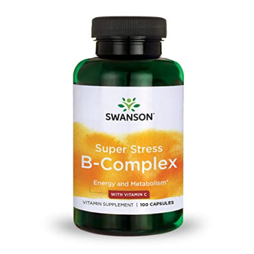 Swanson Super Stress Vitamin B-Complex - B07F8ZGS8T