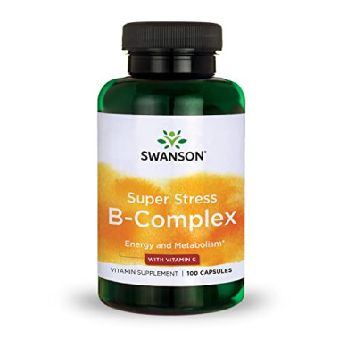 Swanson Super Stress Vitamin B-Complex - B07F8ZGS8T