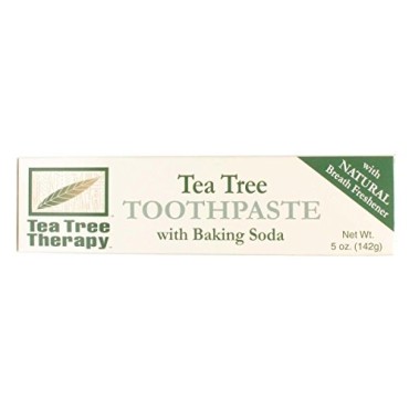 Tea Tree Therapy Tea Tree Toothpaste with Baking Soda - B001E178WW