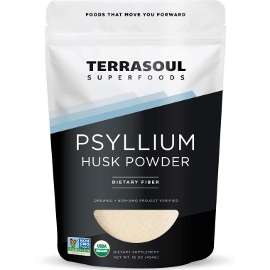 Terrasoul Superfoods Organic Psyllium Husk - B0744YMKGR