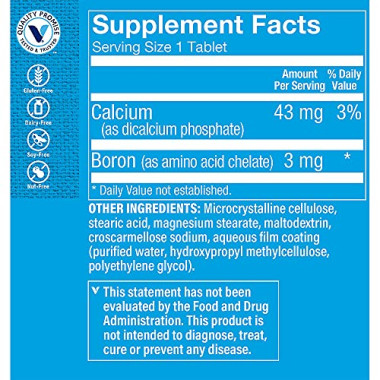 The Vitamin Shoppe Boron Mineral for Bone Support - B005374BKK