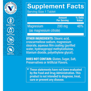 The Vitamin Shoppe Magnesium Citrate - B00012NDR4