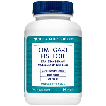 The Vitamin Shoppe Omega-3 Fish Oil - B002JJCDKU