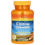 Thompson C500 mg Chewable Natural Orange Flavor - B0016B61JG
