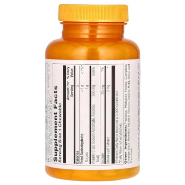 Thompson C500 mg Chewable Natural Orange Flavor - B0016B61JG